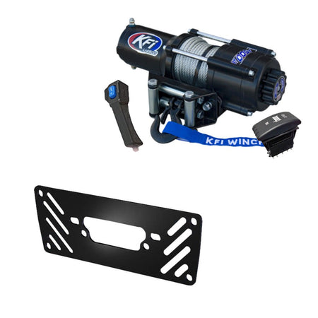 KFI Winch & Winch Mount Kit Arctic Cat Prowler 500/550/700/1000 - MojoMotoSport.com