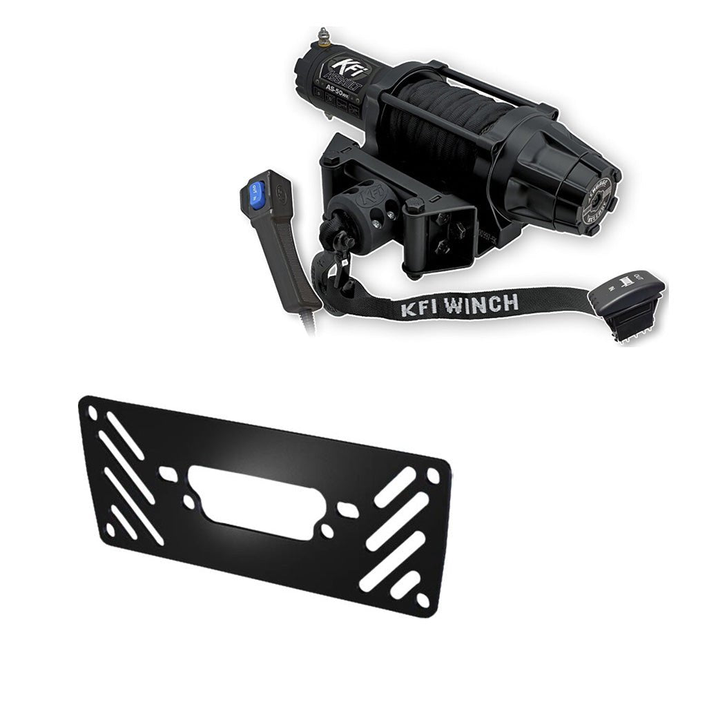 KFI Winch & Winch Mount Kit Arctic Cat Prowler 500/550/700/1000 - MojoMotoSport.com