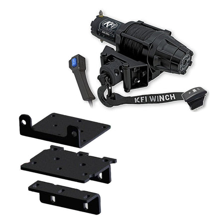 KFI Winch & Winch Mount Kit Arctic Cat / Textron Prowler 500 2017 - 2022 / Tracker 500S 2020 - 2022 - MojoMotoSport.com