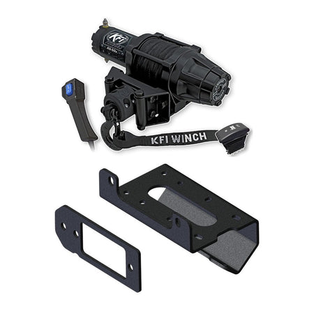 KFI Winch & Winch Mount Kit Can - Am Defender - MojoMotoSport.com
