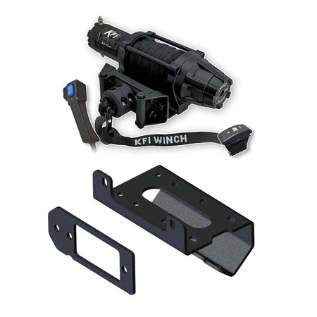 KFI Winch & Winch Mount Kit Can - Am Defender - MojoMotoSport.com