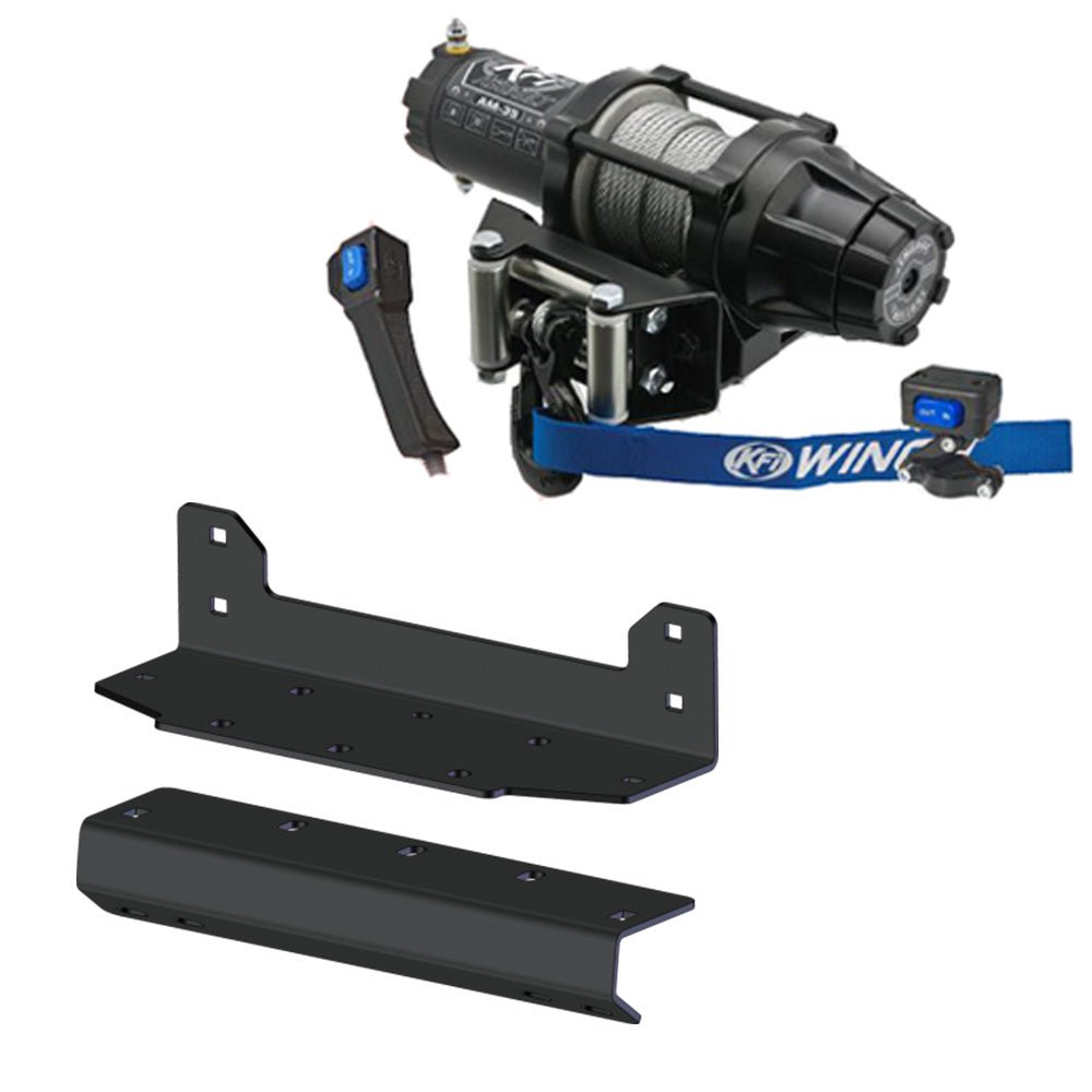 KFI Winch & Winch Mount Kit CF - Moto CFORCE 400 ATV (2022 - 2024) - MojoMotoSport.com