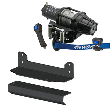 KFI Winch & Winch Mount Kit CF - Moto CFORCE 400 ATV (2022 - 2024) - MojoMotoSport.com