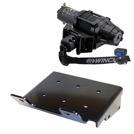 KFI Winch & Winch Mount Kit fits 2008 - on Suzuki King Quad 400 4x4/AS/AF/ASi/FSi ATV - MojoMotoSport.com