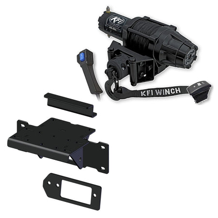 KFI Winch & Winch Mount Kit fits 2024+ Kawasaki KWF1000 Ridge 1000 - MojoMotoSport.com