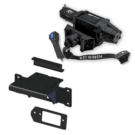 KFI Winch & Winch Mount Kit fits 2024+ Kawasaki KWF1000 Ridge 1000 - MojoMotoSport.com
