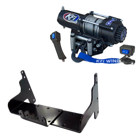 KFI Winch & Winch Mount Kit fits older Polaris ATP 300/500, Magnum 325/330/500 & Sportsman 335/400/500 ATV - MojoMotoSport.com