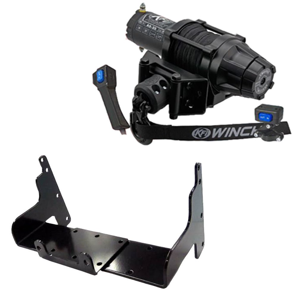 KFI Winch & Winch Mount Kit fits older Polaris ATP 300/500, Magnum 325/330/500 & Sportsman 335/400/500 ATV - MojoMotoSport.com