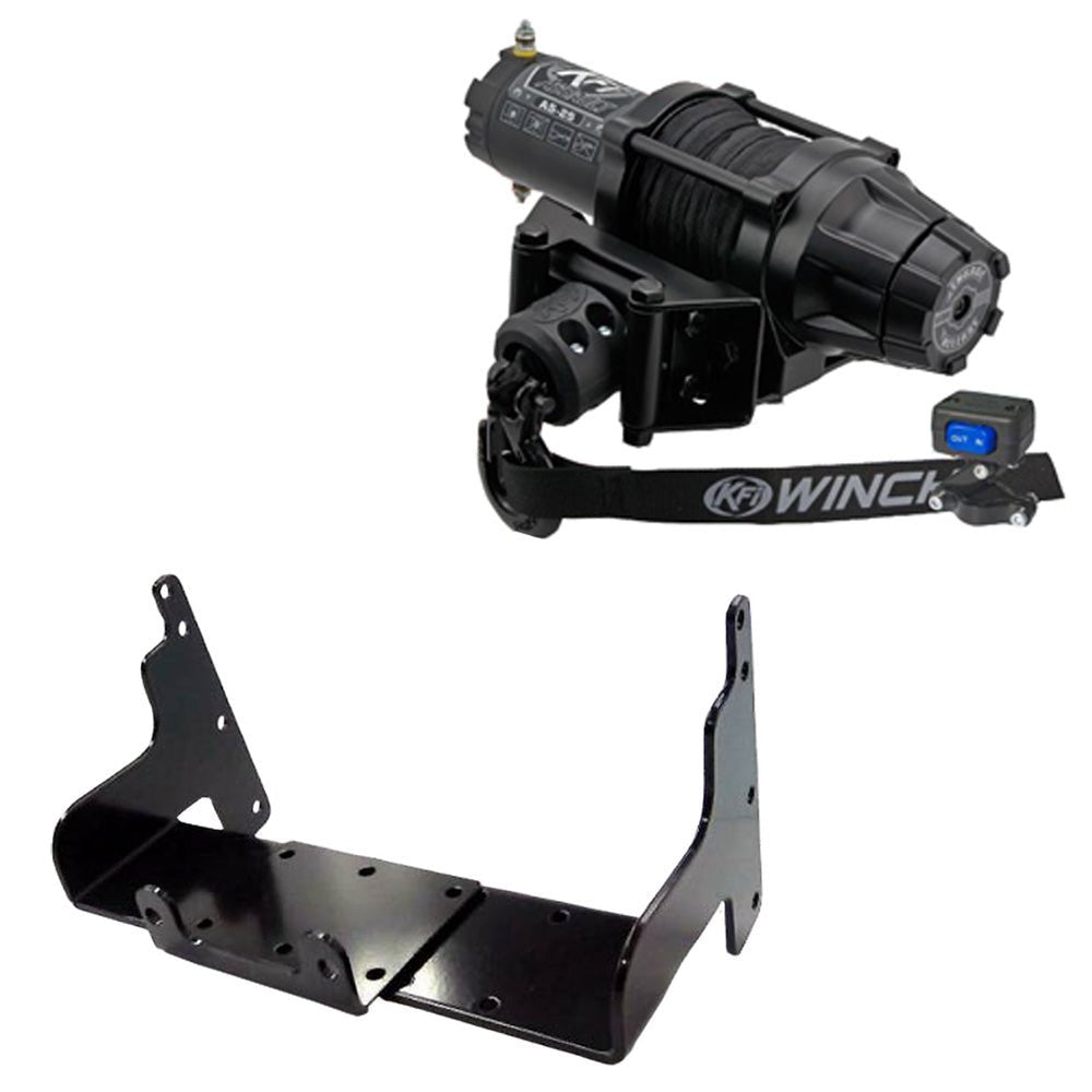 KFI Winch & Winch Mount Kit fits older Polaris ATP 300/500, Magnum 325/330/500 & Sportsman 335/400/500 ATV - MojoMotoSport.com