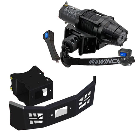 KFI Winch & Winch Mount Kit fits Polaris ACE 325 500 570 900 ATV - MojoMotoSport.com