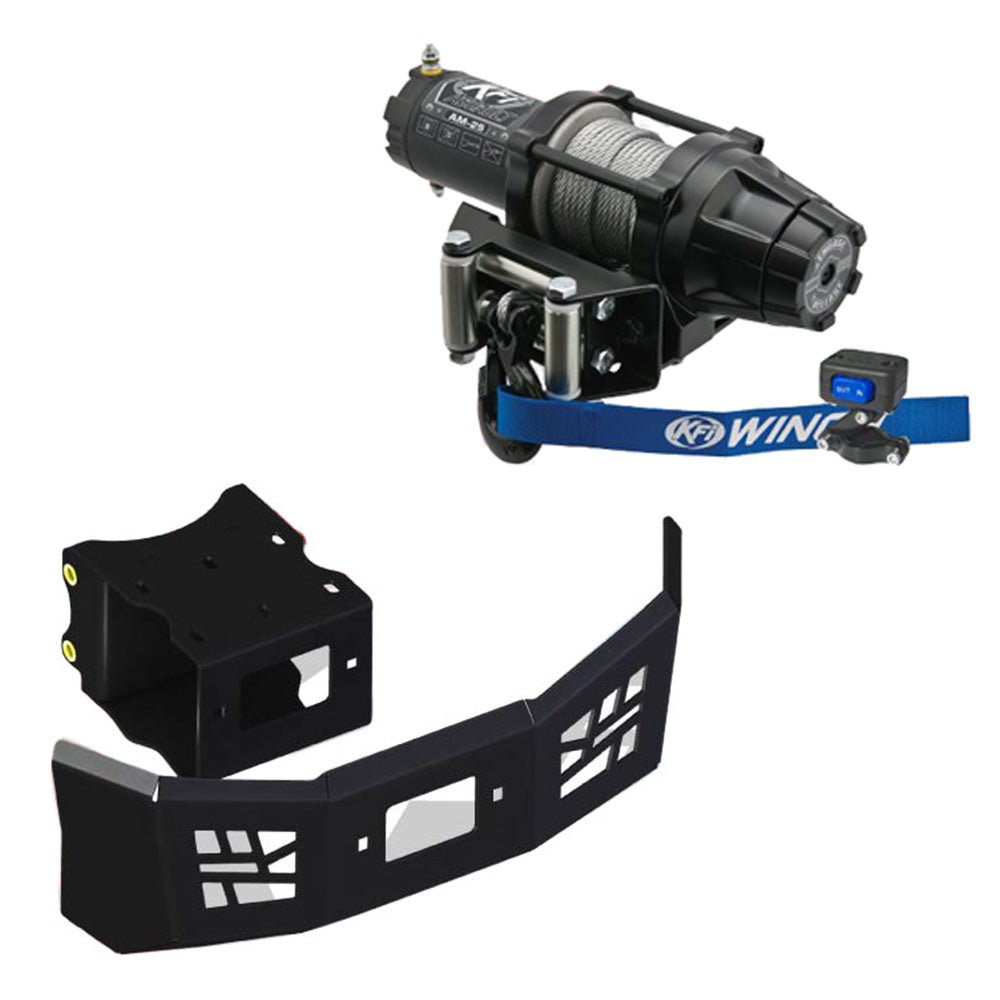 KFI Winch & Winch Mount Kit fits Polaris ACE 325 500 570 900 ATV - MojoMotoSport.com