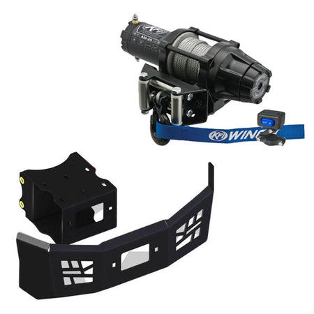 KFI Winch & Winch Mount Kit fits Polaris ACE 325 500 570 900 ATV - MojoMotoSport.com