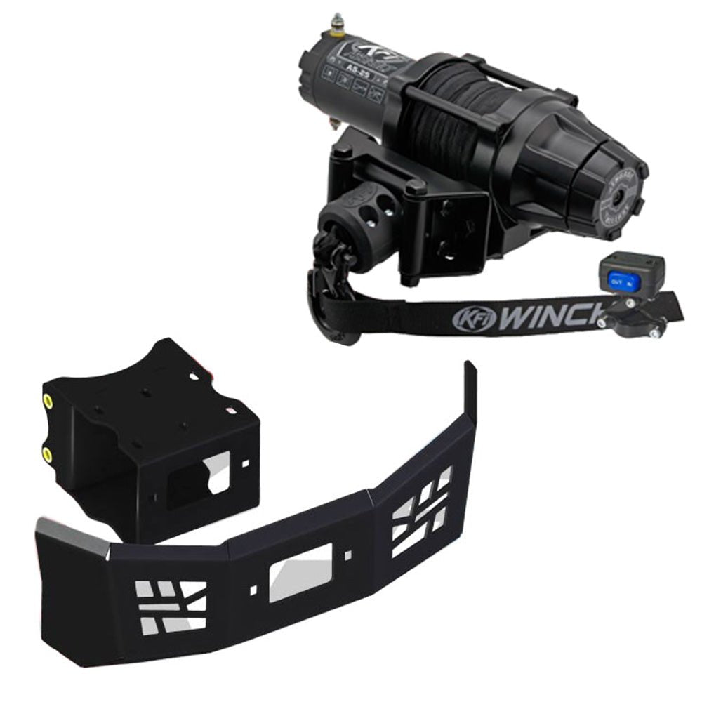 KFI Winch & Winch Mount Kit fits Polaris ACE 325 500 570 900 ATV - MojoMotoSport.com