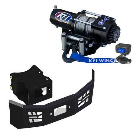 KFI Winch & Winch Mount Kit fits Polaris ACE 325 500 570 900 ATV - MojoMotoSport.com
