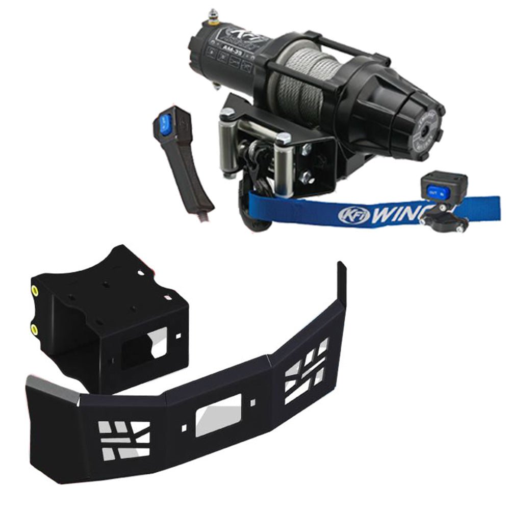 KFI Winch & Winch Mount Kit fits Polaris ACE 325 500 570 900 ATV - MojoMotoSport.com