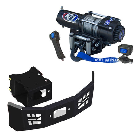 KFI Winch & Winch Mount Kit fits Polaris ACE 325 500 570 900 ATV - MojoMotoSport.com