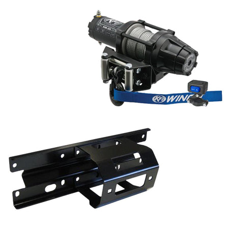 KFI Winch & Winch Mount Kit fits various 2005 - 2010 Polaris Sportsman 450, 600, 700, 800 ATV - MojoMotoSport.com