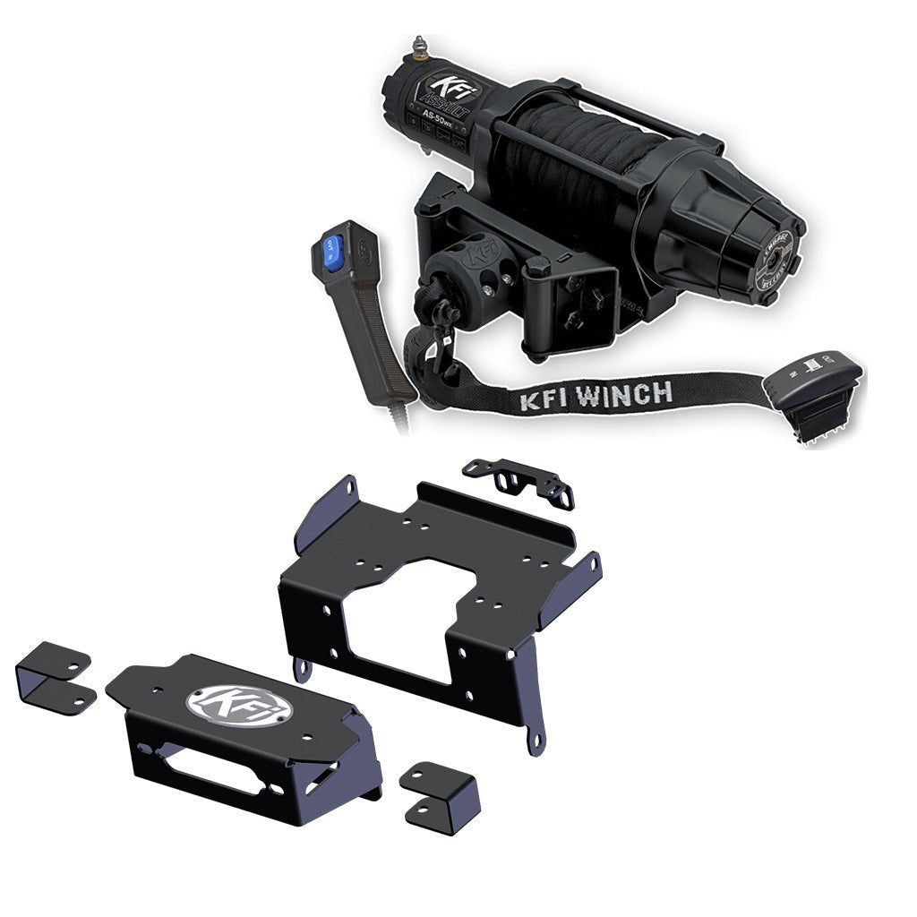 KFI Winch & Winch Mount Kit Honda Talon 1000 Winch Mount - MojoMotoSport.com
