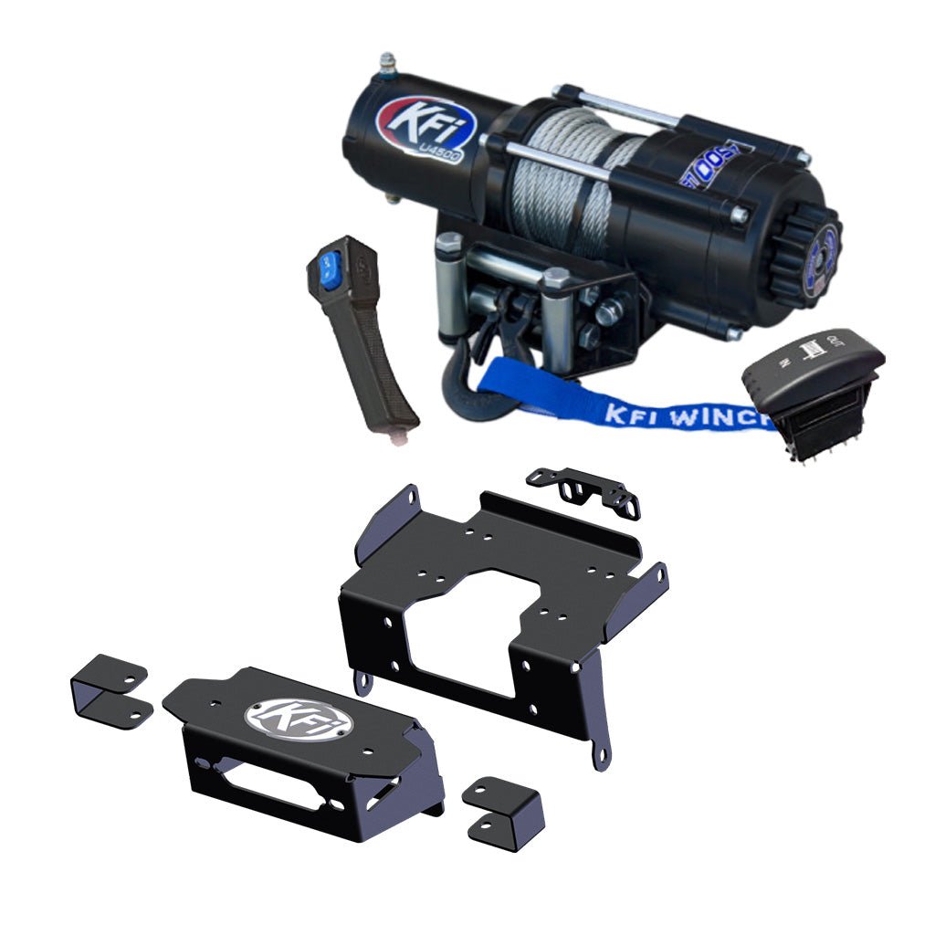 KFI Winch & Winch Mount Kit Honda Talon 1000 Winch Mount - MojoMotoSport.com