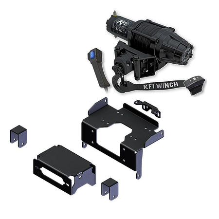 KFI Winch & Winch Mount Kit Honda Talon & Talon 4 - MojoMotoSport.com