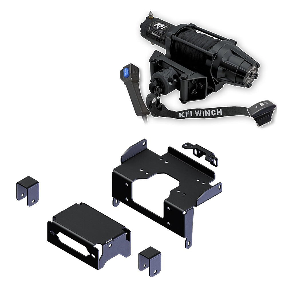KFI Winch & Winch Mount Kit Honda Talon & Talon 4 - MojoMotoSport.com