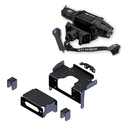 KFI Winch & Winch Mount Kit Honda Talon & Talon 4 - MojoMotoSport.com