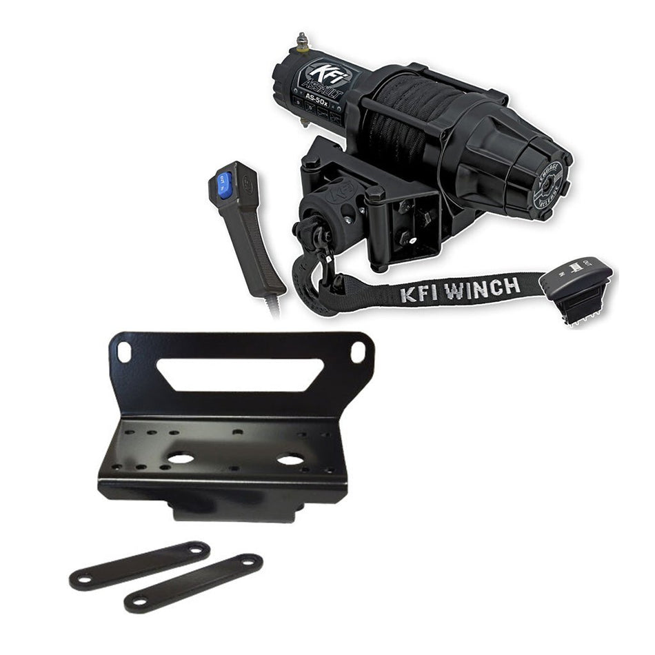 KFI Winch Kit John Deere Gator XUV 550/560/590 & 550 S4/560 S4/560E S4 ...