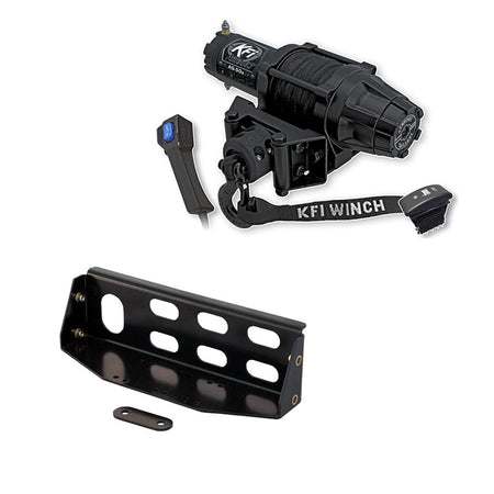KFI Winch & Winch Mount Kit John Deere Gator XUV 625i, 825E, 825i, 825M, 855D, 855E, 855M - MojoMotoSport.com