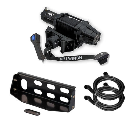 KFI Winch & Winch Mount Kit John Deere Gator XUV 825i S4, 825M S4, .855D S4, 855M S4 - MojoMotoSport.com