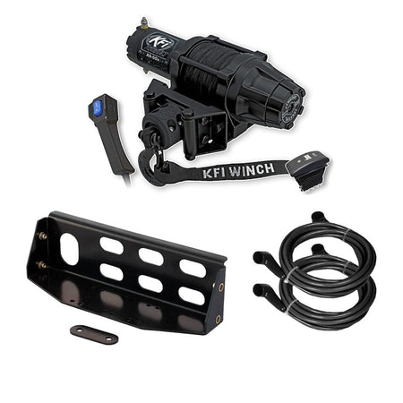 KFI Winch & Winch Mount Kit John Deere Gator XUV 825i S4, 825M S4, .855D S4, 855M S4 - MojoMotoSport.com