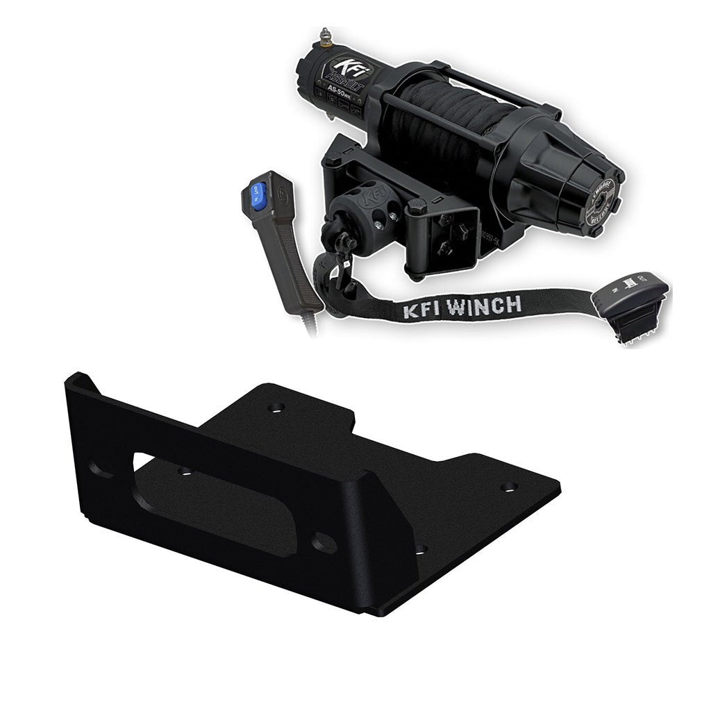 KFI Winch & Winch Mount Kit John Deere Gator XUV 835E/M/R & 865E/M/R - MojoMotoSport.com