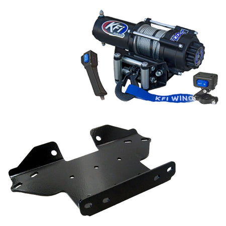 KFI Winch & Winch Mount Kit Kawasaki Brute Force 650/750 (2005 - 2024) - MojoMotoSport.com
