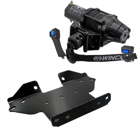KFI Winch & Winch Mount Kit Kawasaki Brute Force 650/750 (2005 - 2024) - MojoMotoSport.com