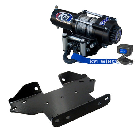 KFI Winch & Winch Mount Kit Kawasaki Brute Force 650/750 (2005 - 2024) - MojoMotoSport.com