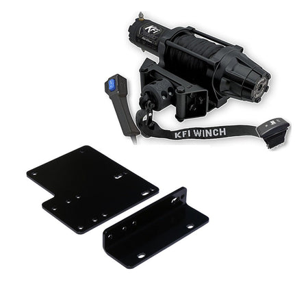KFI Winch & Winch Mount Kit Kawasaki Mule 4000/4010 4x4, Mule 4010 Diesel 4x4 - MojoMotoSport.com