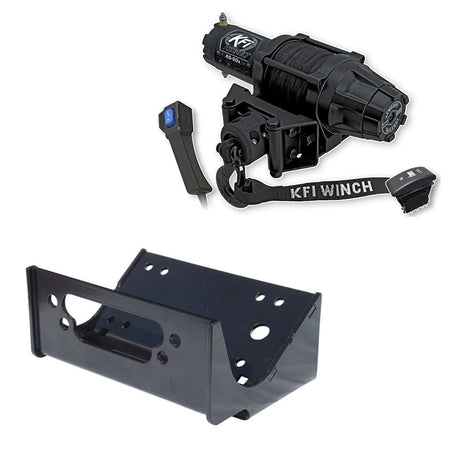 KFI Winch & Winch Mount Kit Kawasaki Teryx 800 & Teryx4 750/800 - MojoMotoSport.com