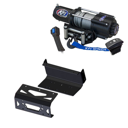 KFI Winch & Winch Mount Kit Kit Yamaha YXZ 1000 (all) - MojoMotoSport.com