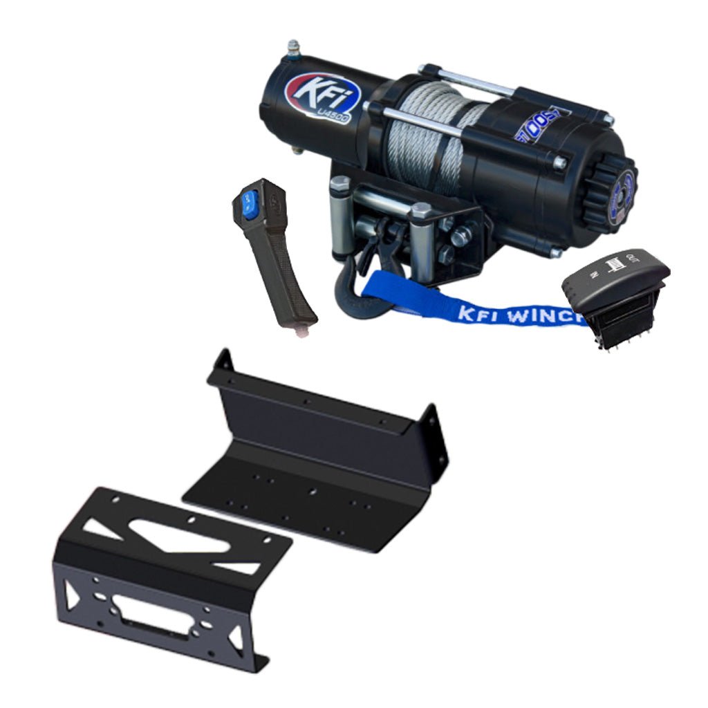 KFI Winch & Winch Mount Kit Kit Yamaha YXZ 1000 (all) - MojoMotoSport.com