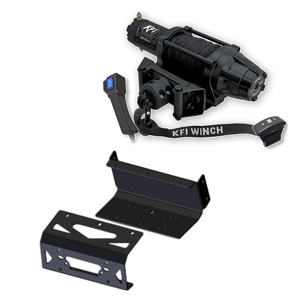 KFI Winch & Winch Mount Kit Kit Yamaha YXZ 1000 (all) - MojoMotoSport.com