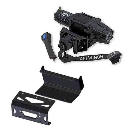KFI Winch & Winch Mount Kit Kit Yamaha YXZ 1000 (all) - MojoMotoSport.com