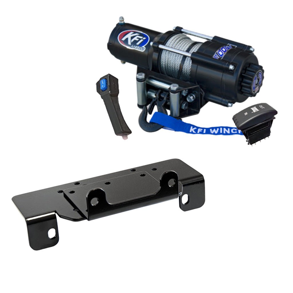 KFI Winch & Winch Mount Kit Kubota RTV1100 Winch Mount 2007 - 2013 - MojoMotoSport.com