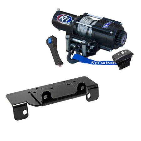 KFI Winch & Winch Mount Kit Kubota RTV1100 Winch Mount 2007 - 2013 - MojoMotoSport.com