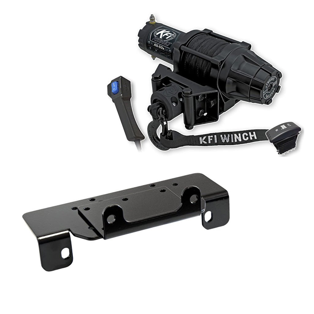 KFI Winch & Winch Mount Kit Kubota RTV1100 Winch Mount 2007 - 2013 - MojoMotoSport.com