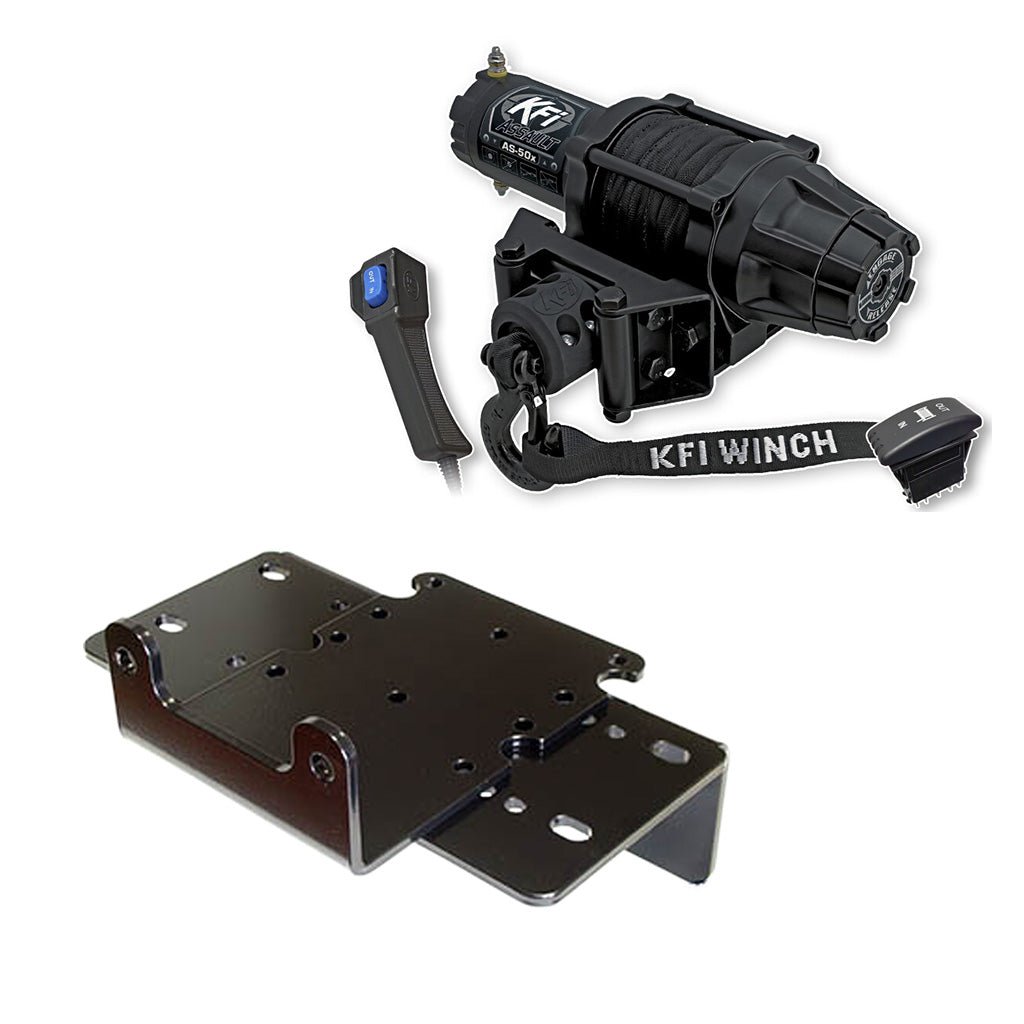 KFI Winch & Winch Mount Kit Kubota RTV900 (Standard) 2004 - 2008 - MojoMotoSport.com