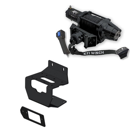 KFI Winch & Winch Mount Kit Pioneer 1000 - 2016 - up - MojoMotoSport.com