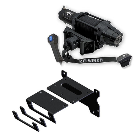 KFI Winch & Winch Mount Kit Polaris Ranger XD 1500 & Crew XD 1500 Premium/ Northstar Edition - MojoMotoSport.com