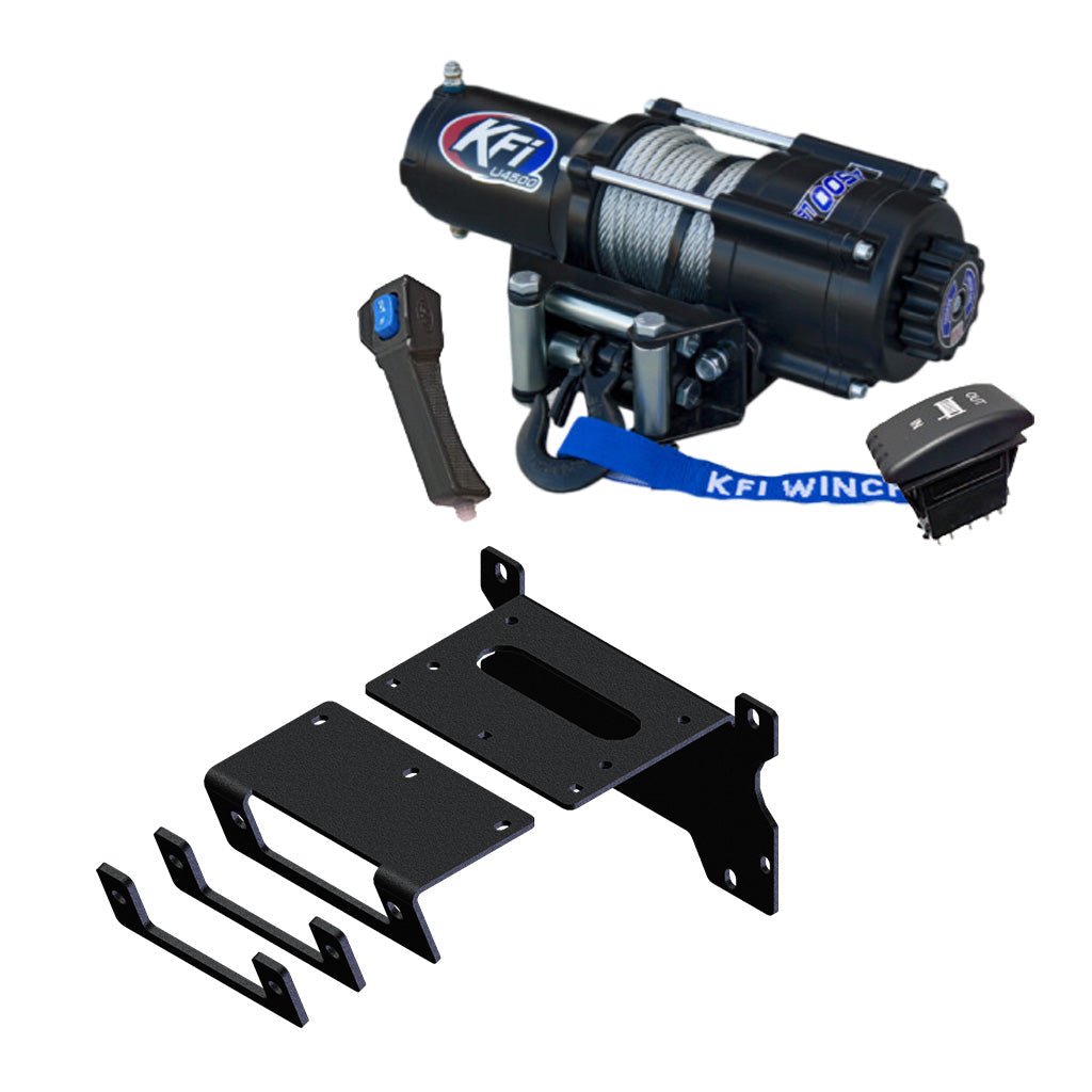 KFI Winch & Winch Mount Kit Polaris Ranger XD 1500 & Crew XD 1500 Premium/ Northstar Edition - MojoMotoSport.com