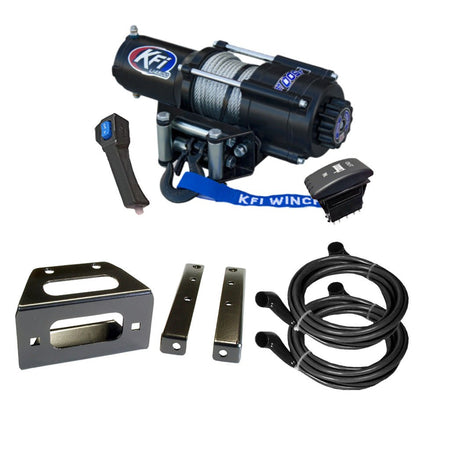 KFI Winch & Winch Mount Kit Polaris RZR 4 800 (Base/EPS) - MojoMotoSport.com
