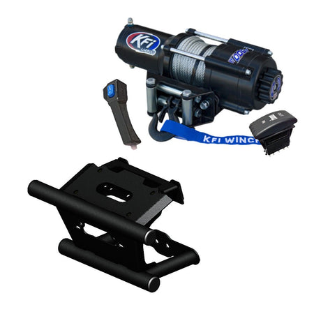KFI Winch & Winch Mount Kit Polaris RZR RS1 2018 - 2022 - MojoMotoSport.com