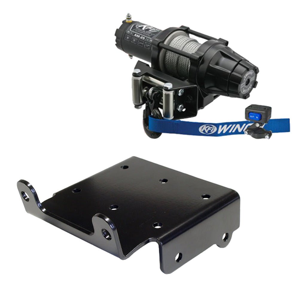 KFI Winch & Winch Mount Kit Suzuki 450, 500, 700, 750 King Quad ATV - MojoMotoSport.com